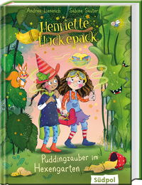 Cover von Henriette Huckepack –  Puddingzauber im  Hexengarten