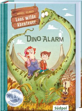 Cover Leos wilde Abenteuer – Dino-Alarm